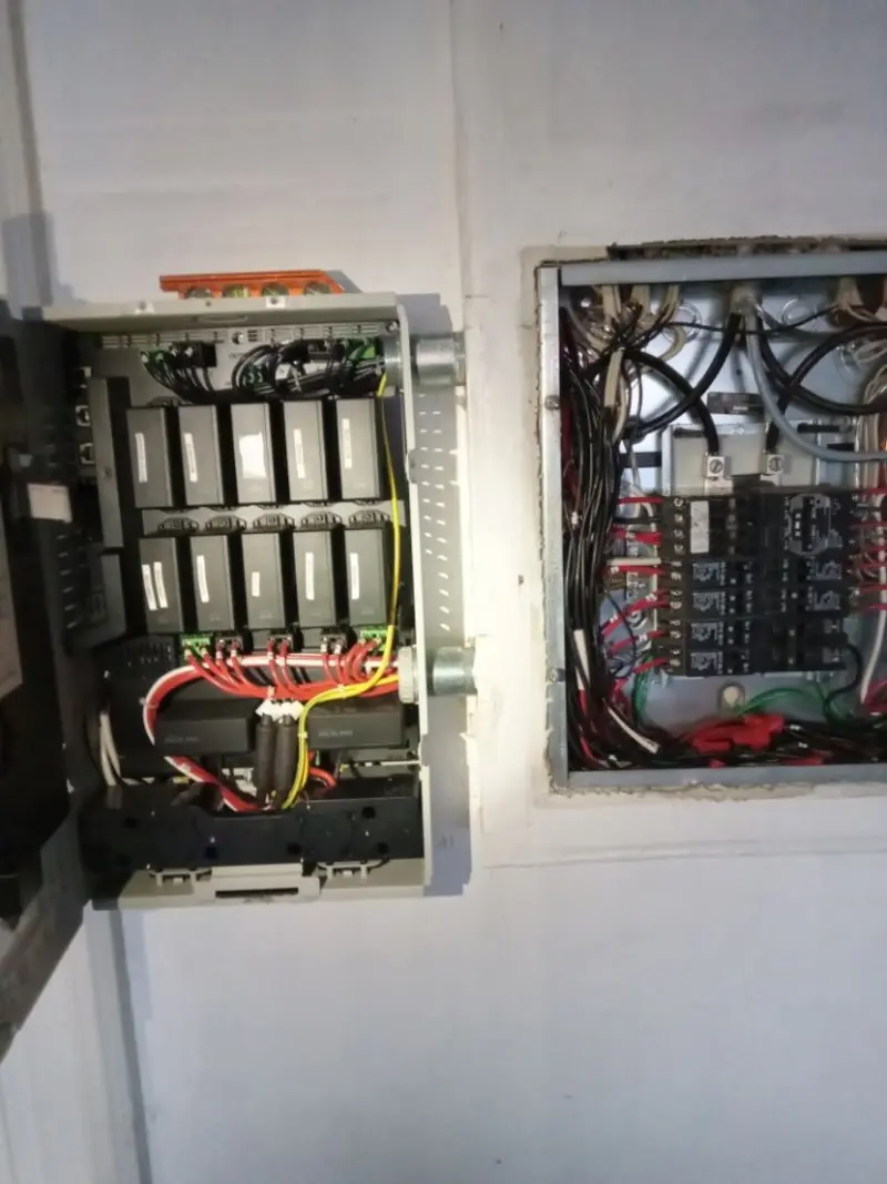 Electrical panel upgrade completed for Electrical Inspection in Hondo